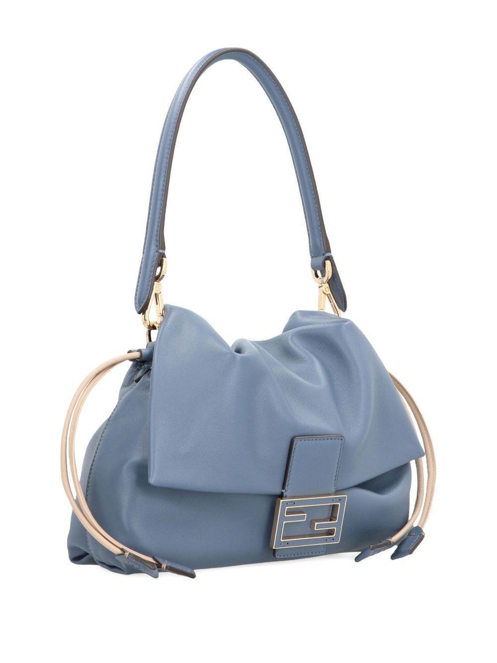 medium Mamma Baguette leather shoulder bag Product Image