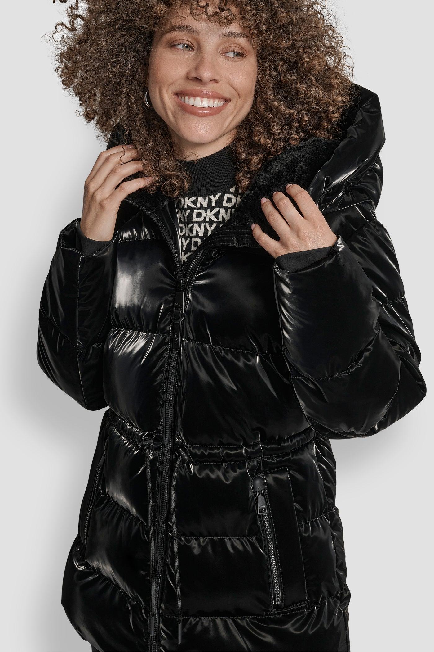 MID LENGTH LUSH PUFFER JACKET Product Image