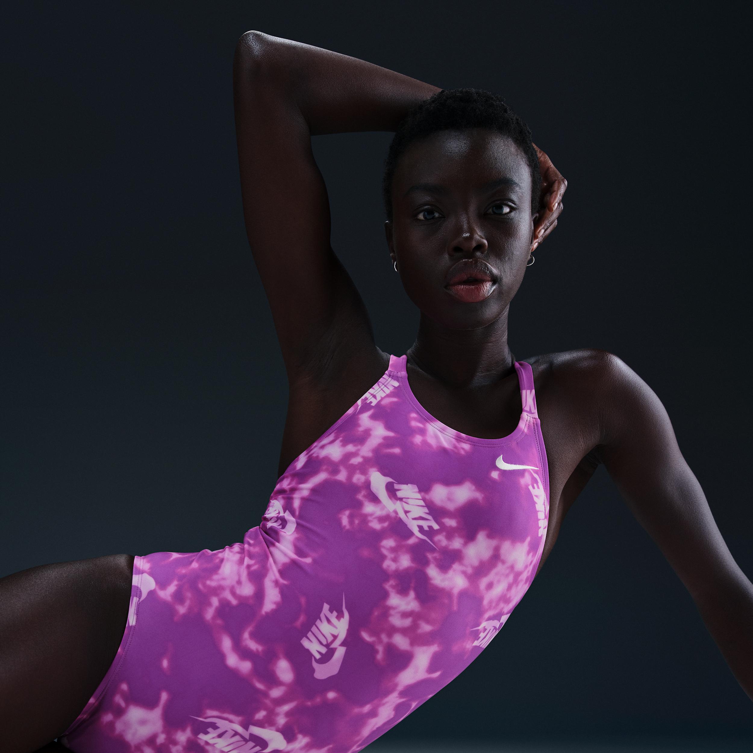 Nike Womens Swim HydraStrong Fastback One-Piece | NESSF014-560 Product Image