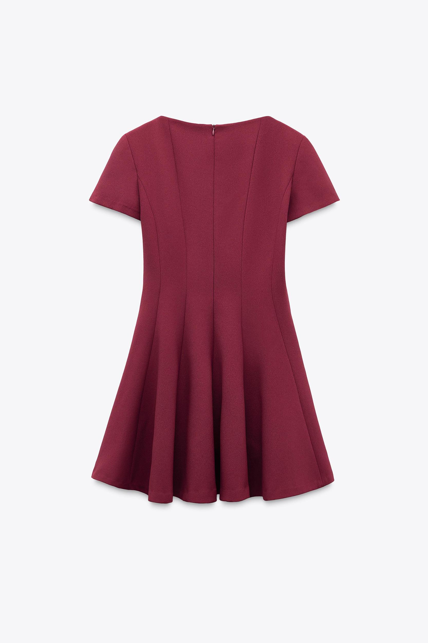 GODET MINI DRESS ZW COLLECTION Product Image