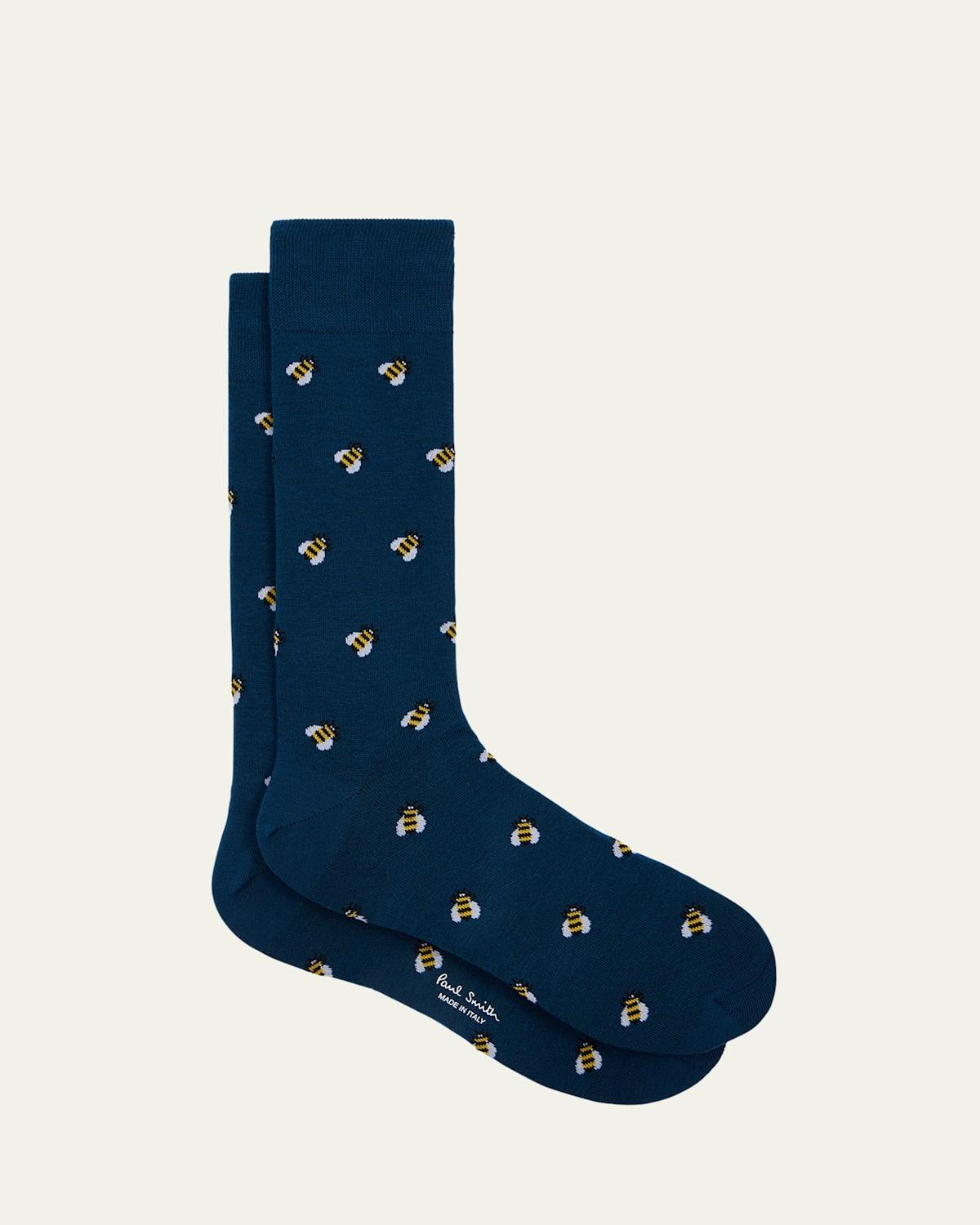 Mens Kenneth Bee Crew Socks Product Image