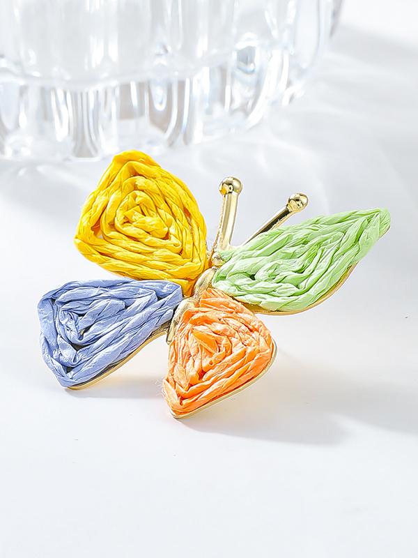 Butterfly Shape Drop Earrings Product Image