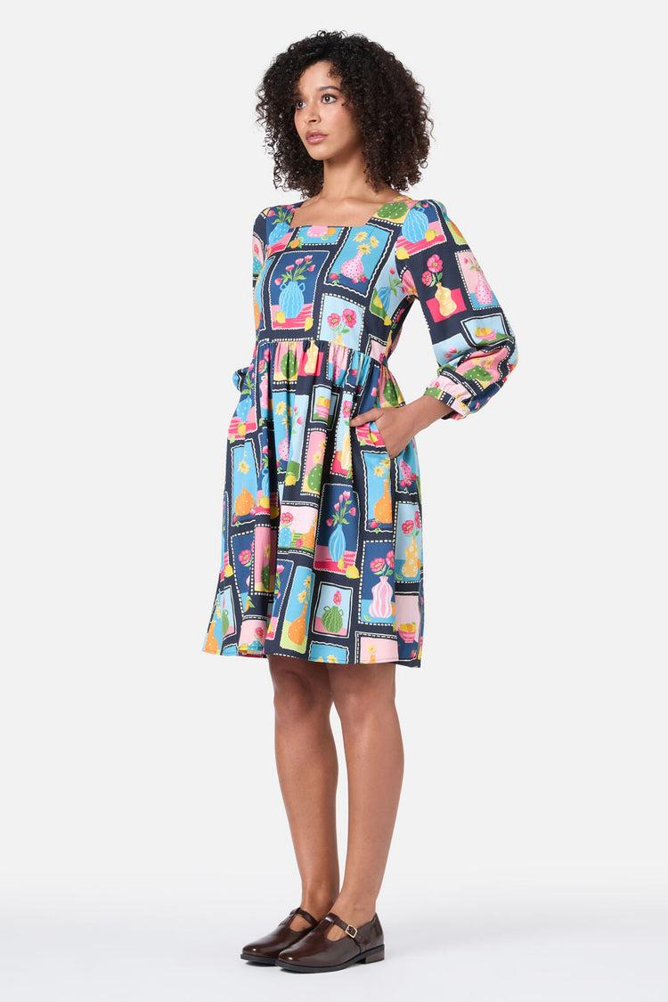 Flower Vases Mini Dress Product Image