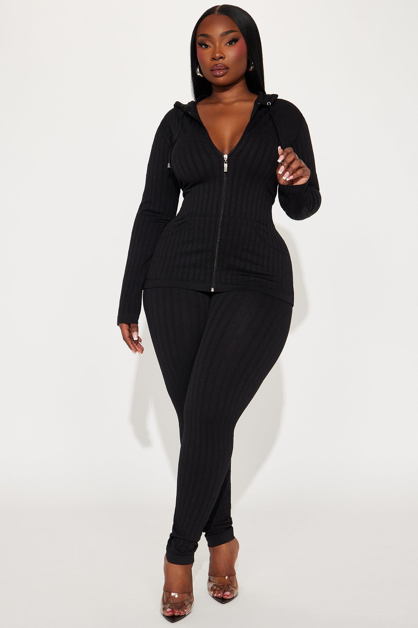 Believe It Seamless Legging Set - Black Product Image