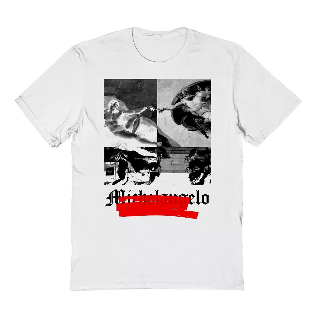 Men's apoh - Michelangelo Negative Graphic Tee,  Product Image
