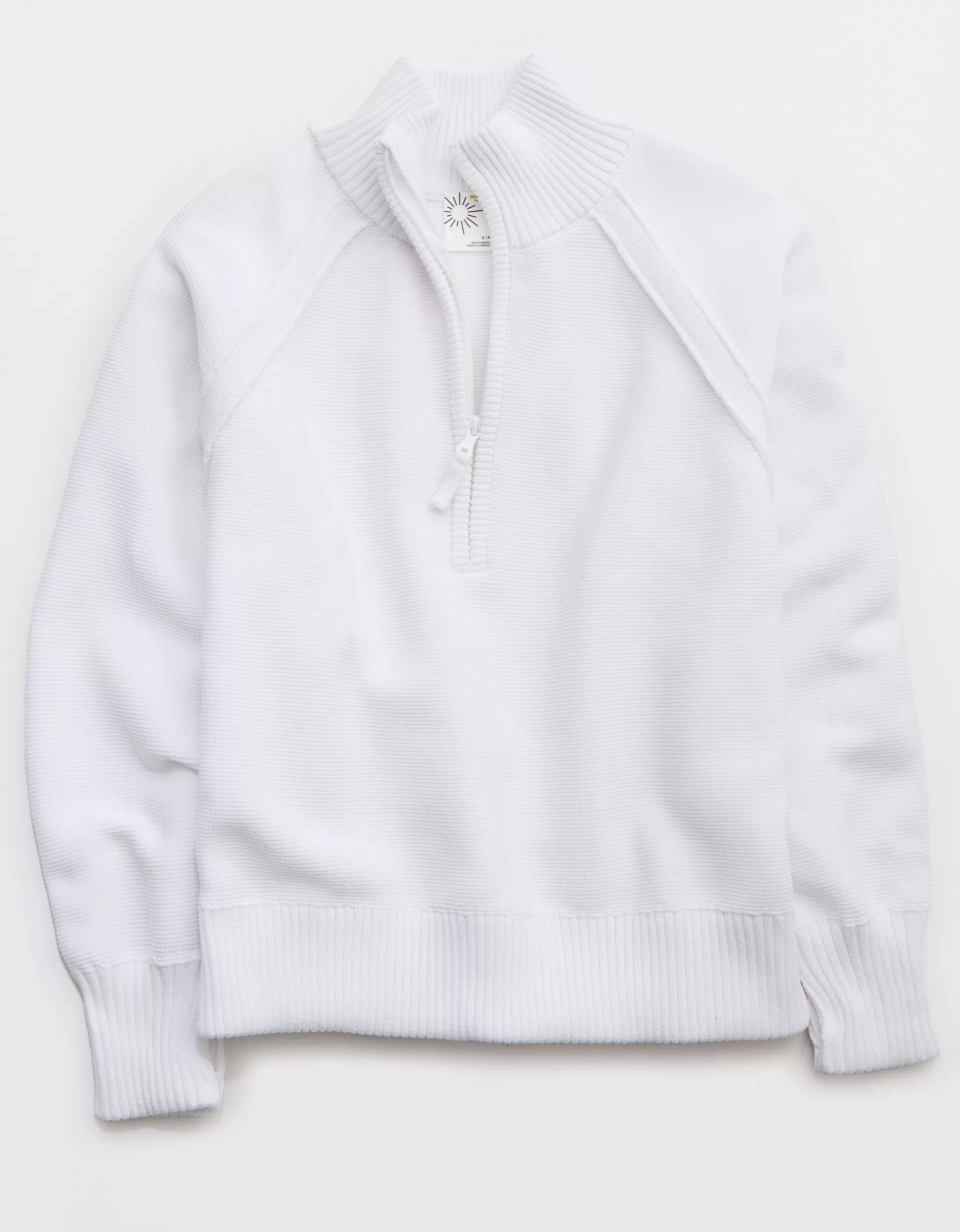 OFFLINE By Aerie Cool Down Quarter Zip Sweater Product Image