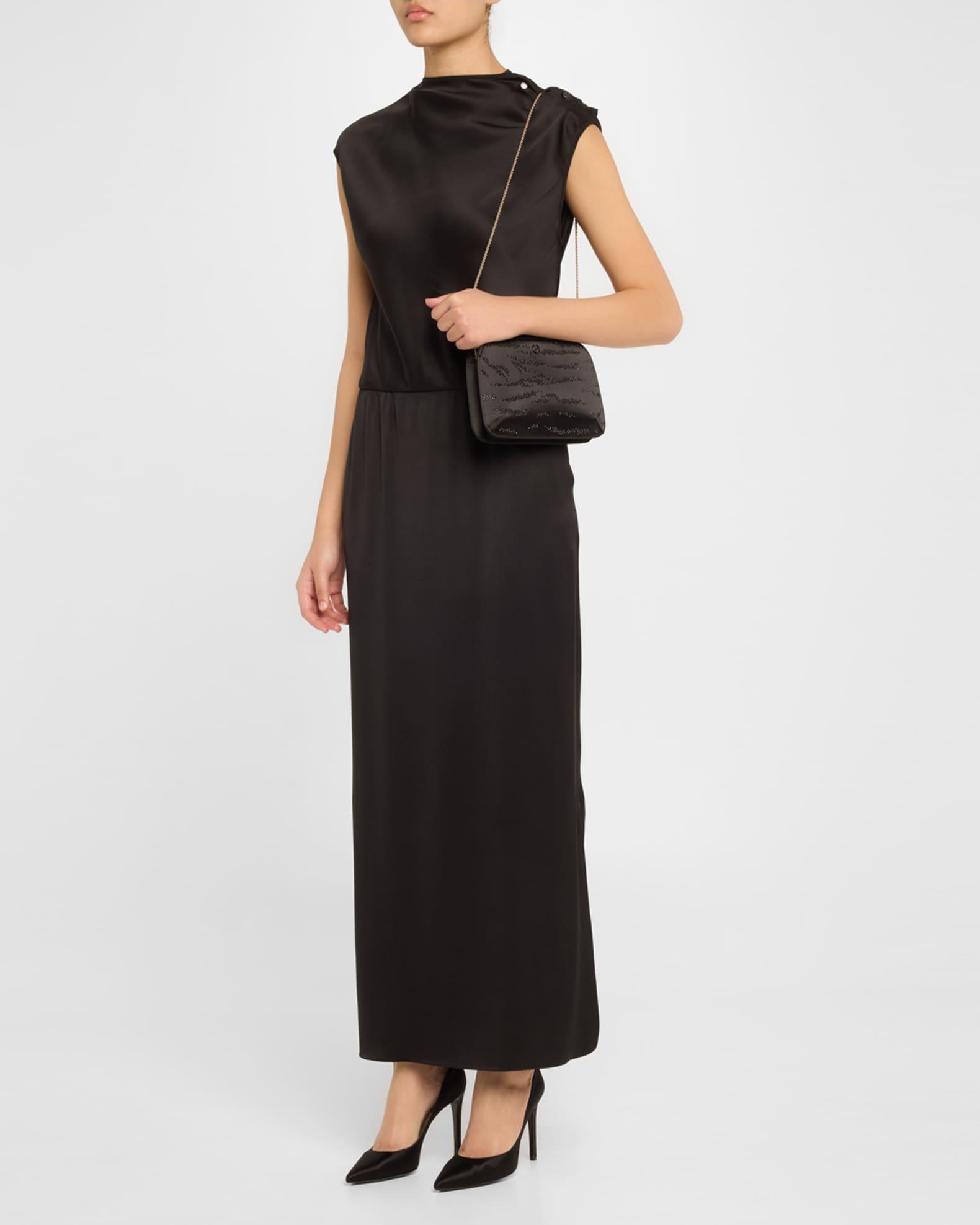 La Prima Crystal Silk Clutch Bag Product Image