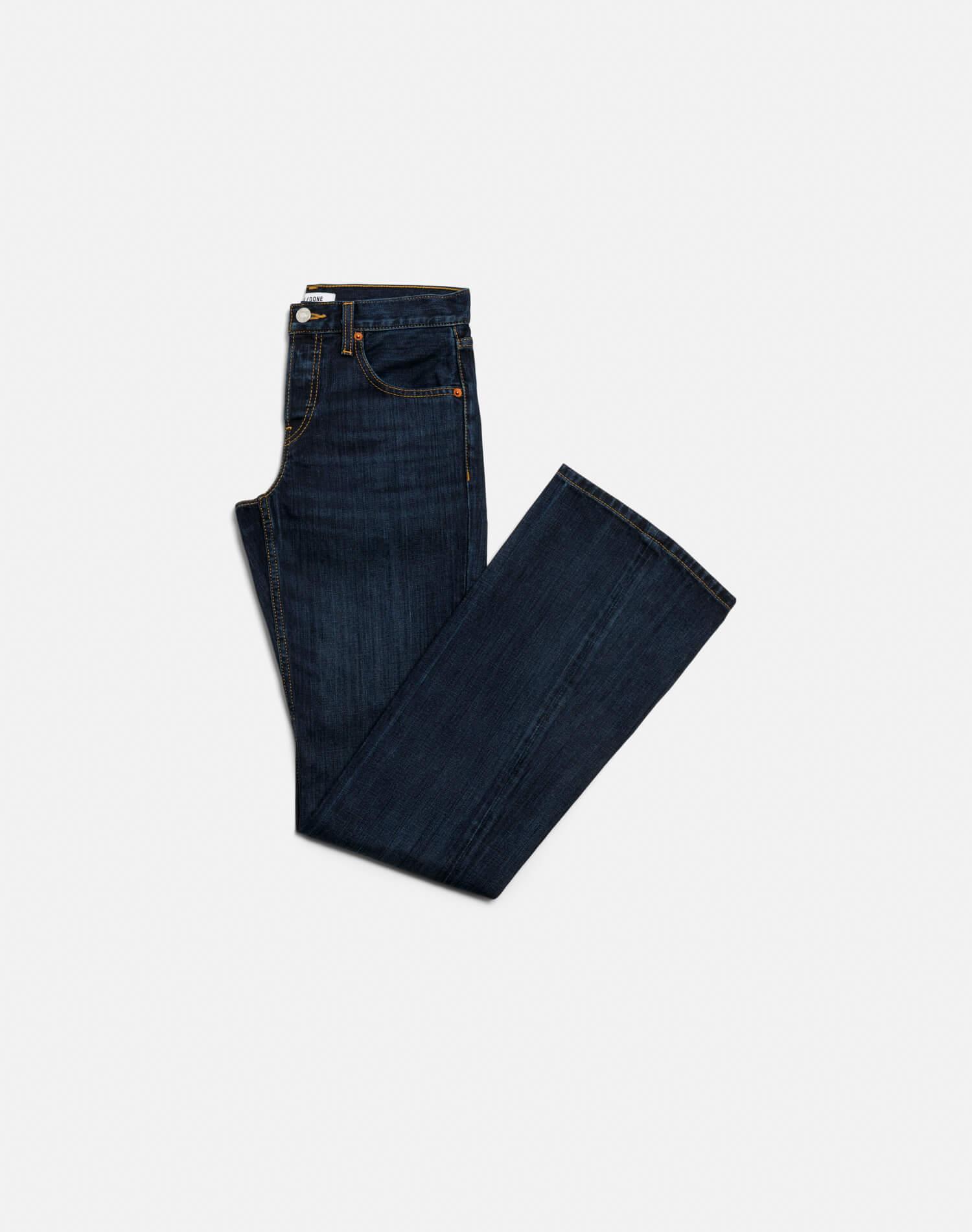 Twisted Mid Rise Bootcut - DK Lady Blue Product Image