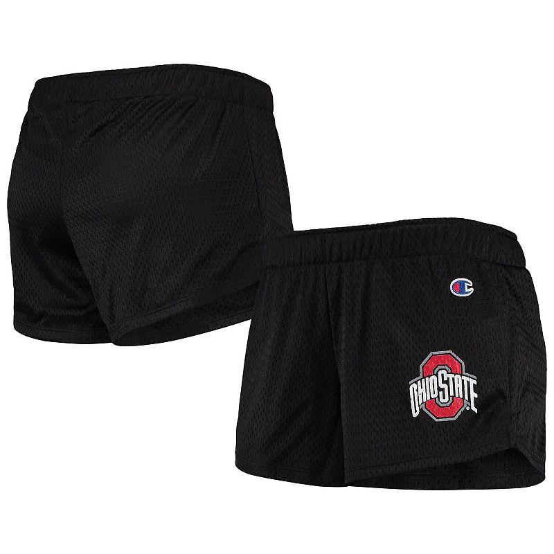 Women's Champion Black Ohio State Buckeyes Mesh Shorts, Size: Small Product Image