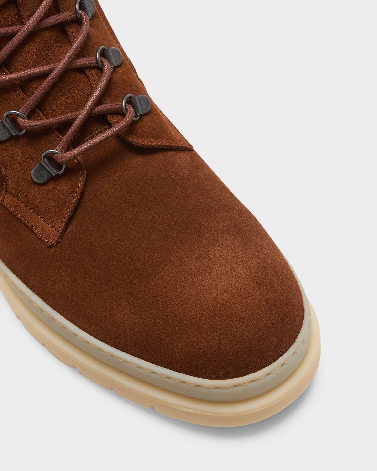 Men's Gravel Walk Suede Shearling Lace-Up Ankle Boots Product Image