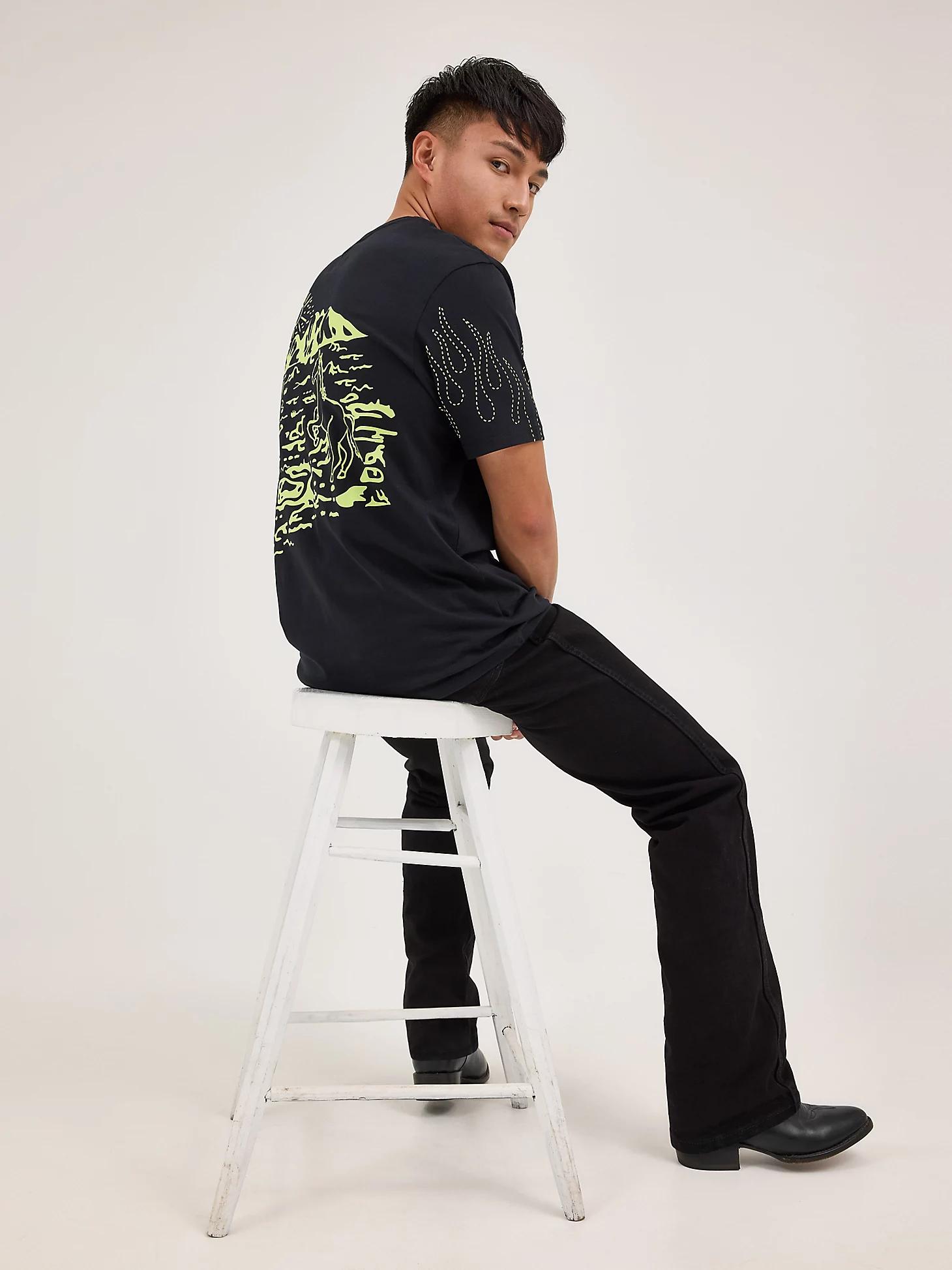 Wrangler® x Happy Socks The Bronc T-Shirt | Men's T-Shirts & Henleys | Wrangler® Product Image