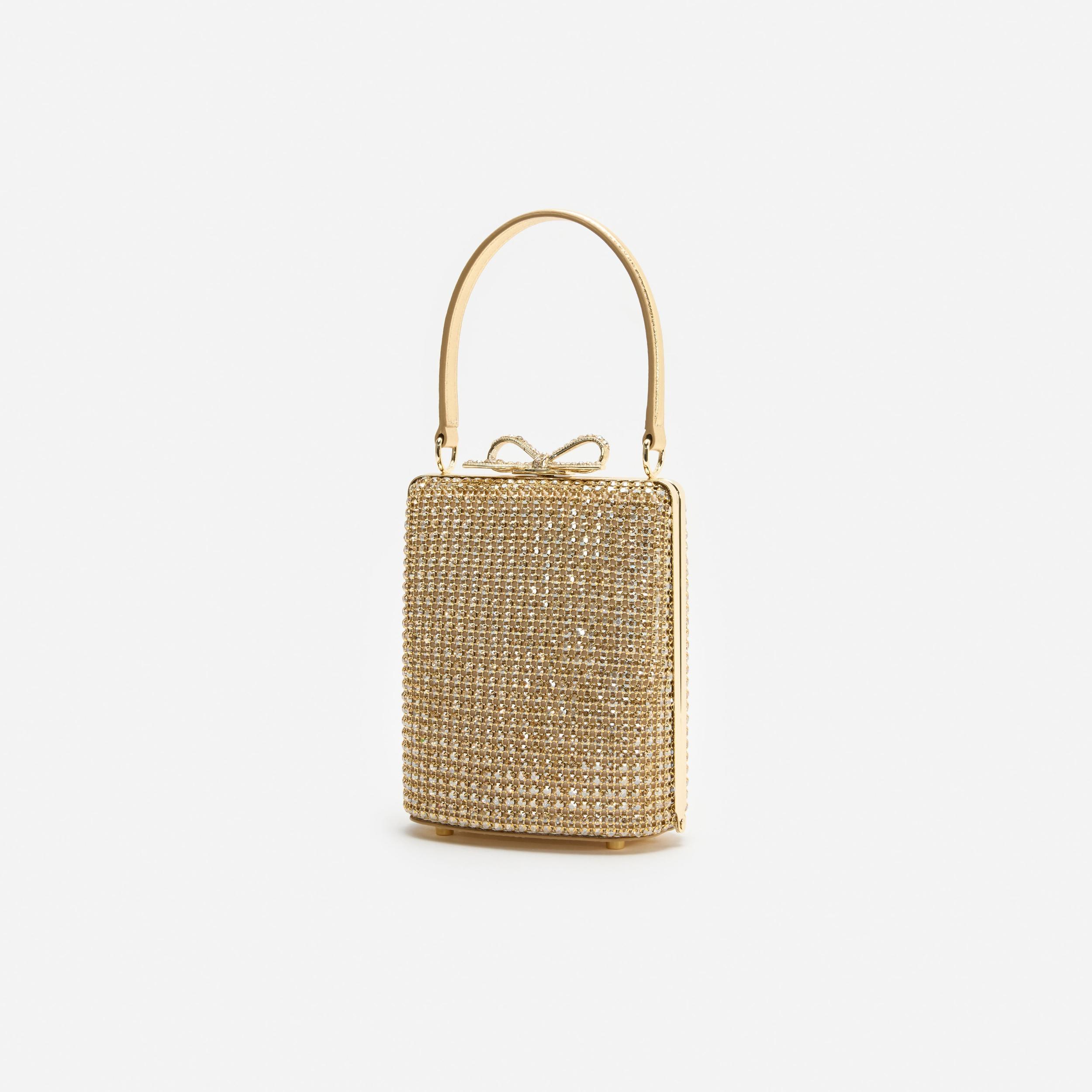 Gold Crystal Mini Bag Product Image