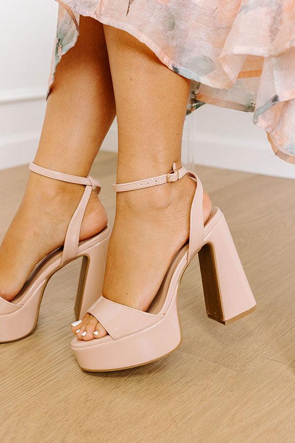 The Amara Patent Platform Heel Product Image