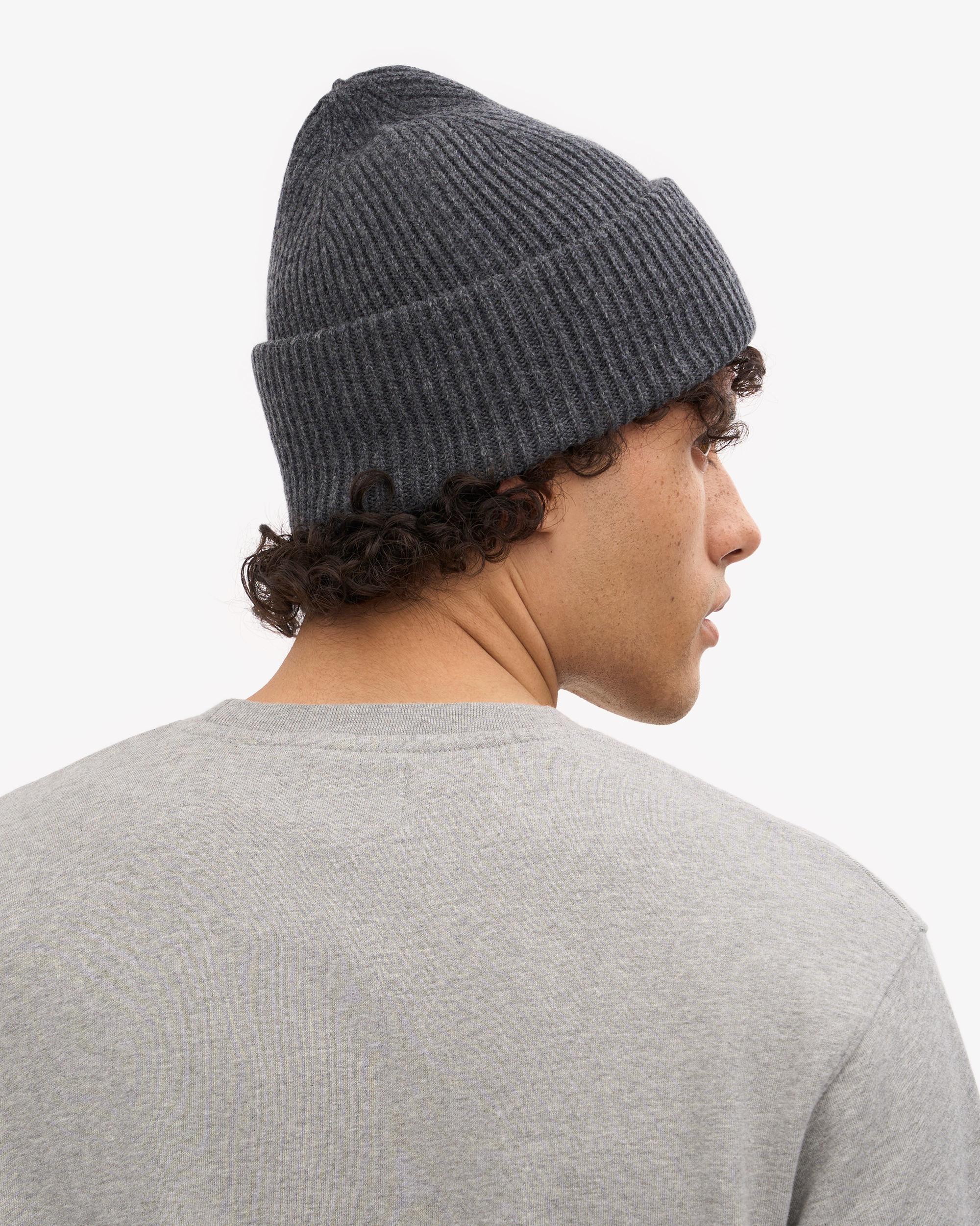 Merino Wool Hat - Lava Grey Product Image