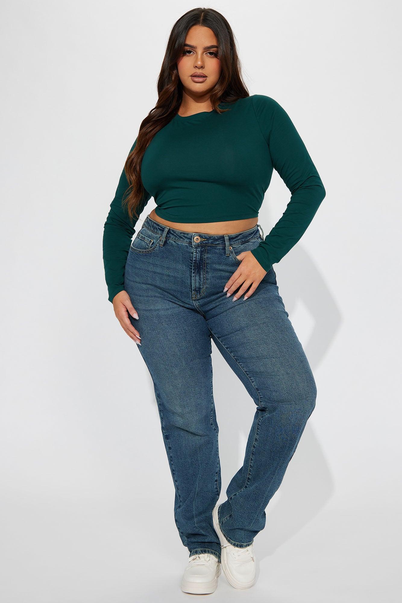 Robin Long Sleeve Top - Hunter Product Image