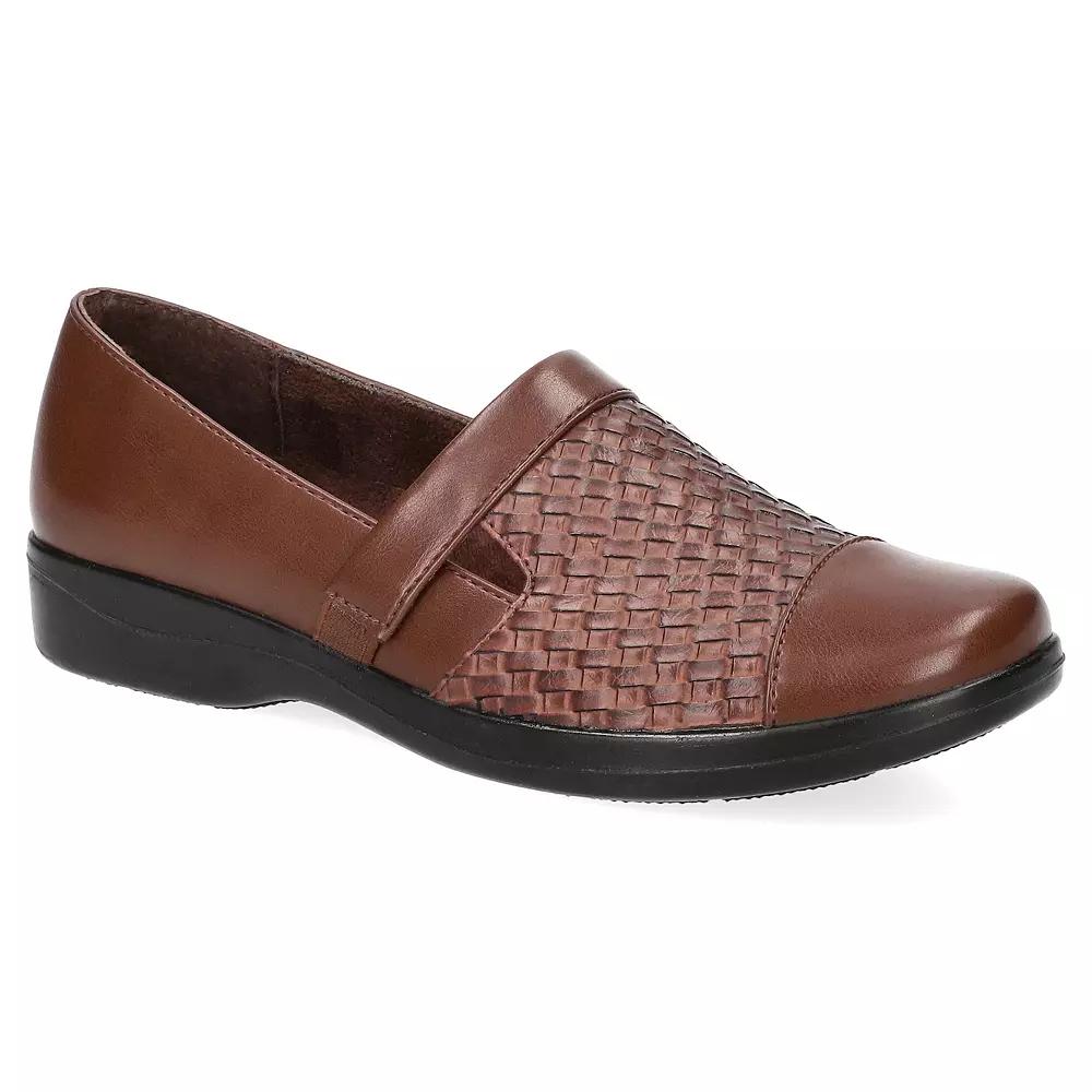 Easy Street Women's Destiny Slip-on Comfort Flats, Size: 8 Wide, Woven Embossed Product Image