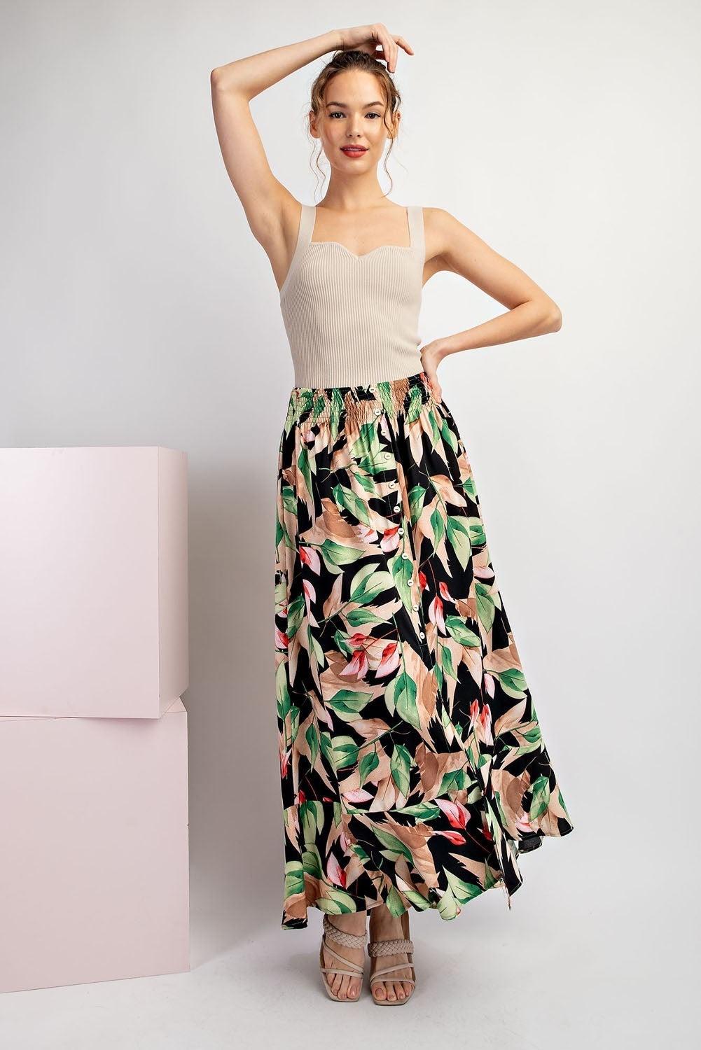 To the Topics Maxi Skirt Product Image