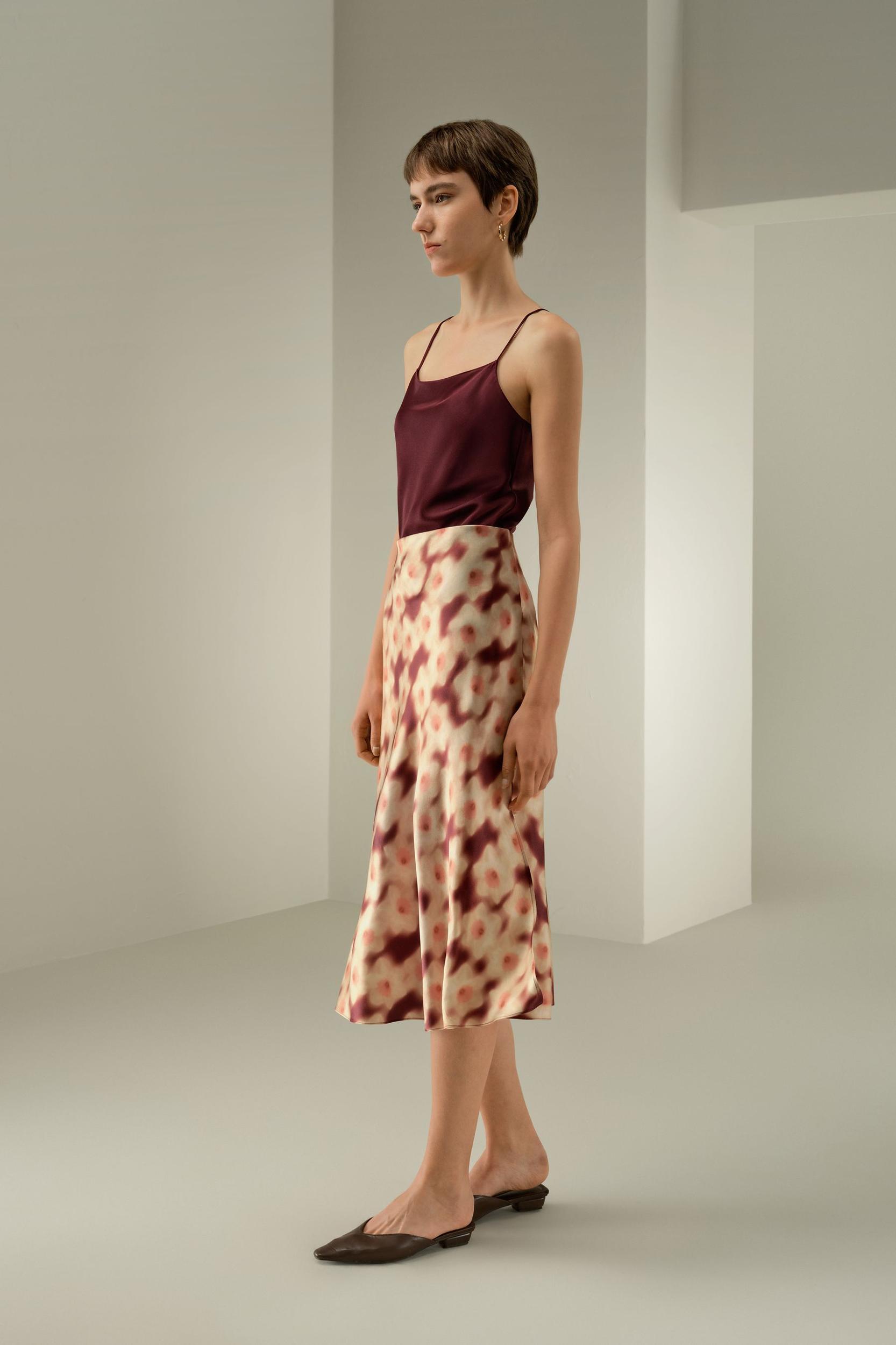 Daffodil Dream Midi Skirt - Made With Liberty Fabric Product Image