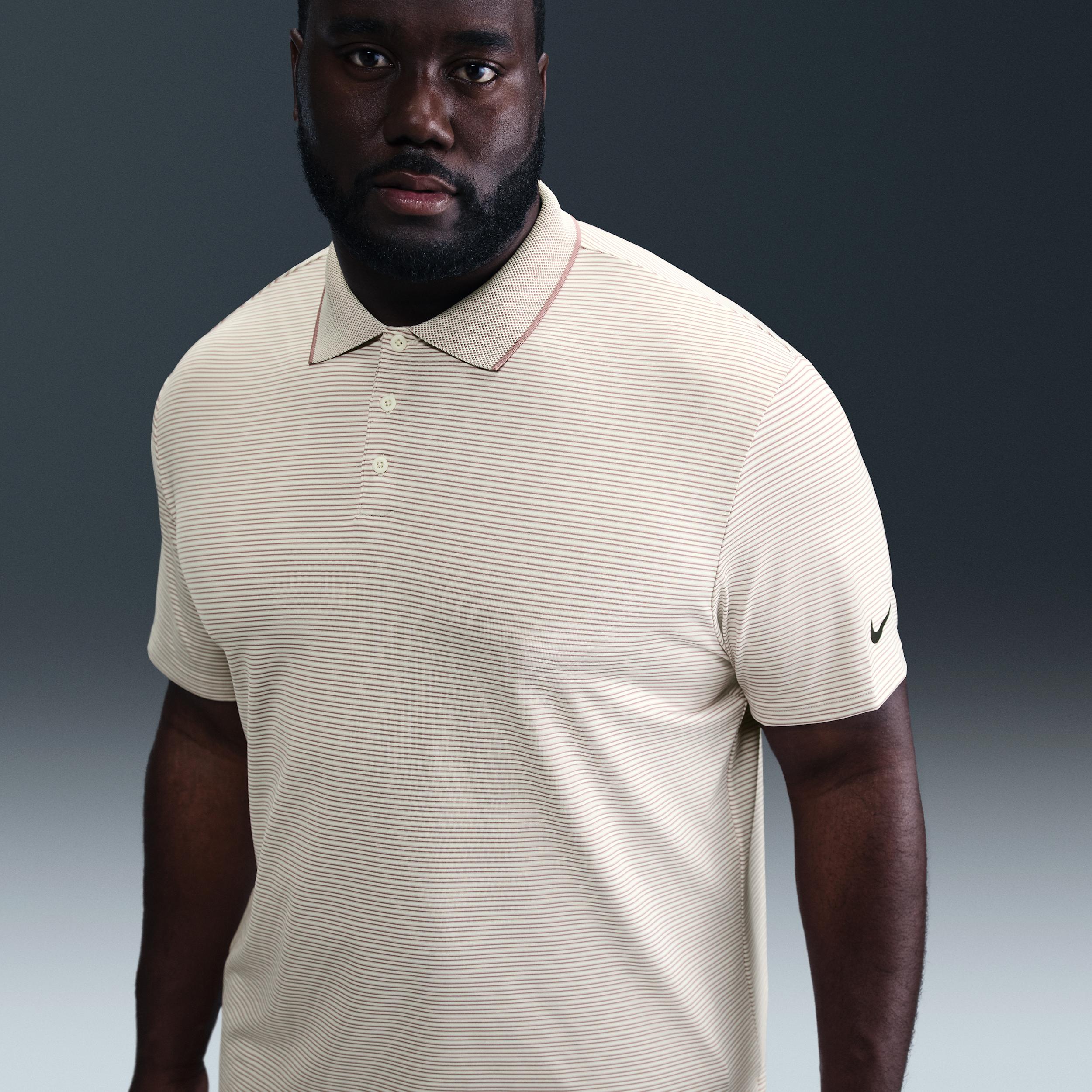 Nike Men's Tour Dri-FIT Striped Golf Polo Product Image