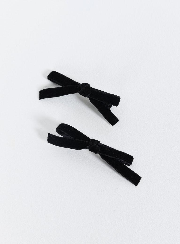 Mckilah Hair Clips Black Product Image