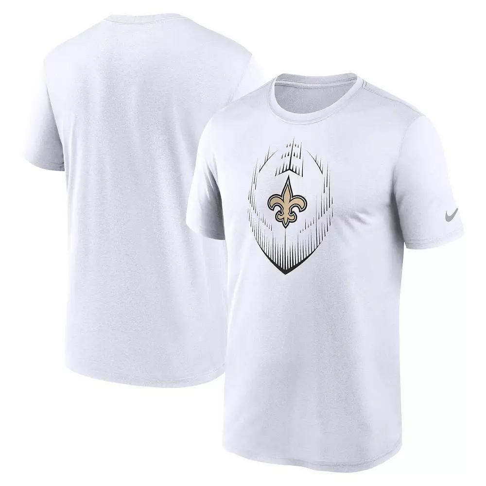 Men's Nike White New Orleans Saints Primetime Legend Icon Performance T-Shirt,  Product Image