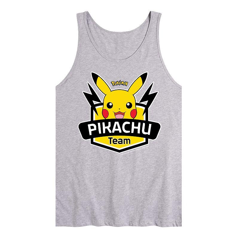 Men's Pokemon Team Pikachu Tank Top,  Product Image