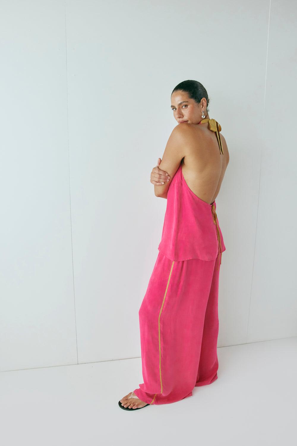 Moonscapes Pants Fuchsia Product Image