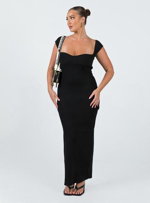 Larissa Maxi Dress Black Product Image