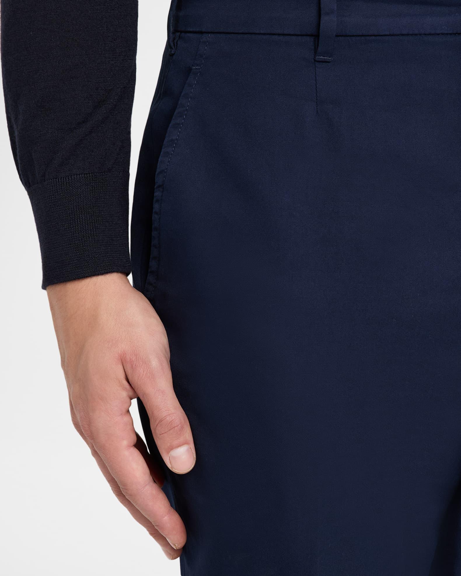 Men's Cotton Gabardine Tailored Chino Pants  Product Image