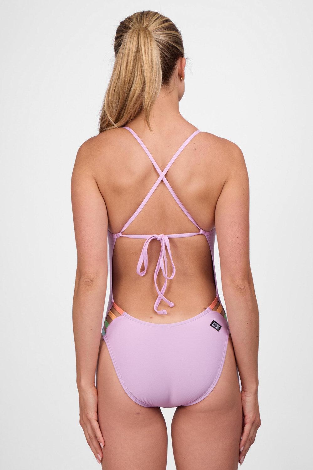 Gavin One Piece Swimsuit - Metallic Shelly Female Product Image