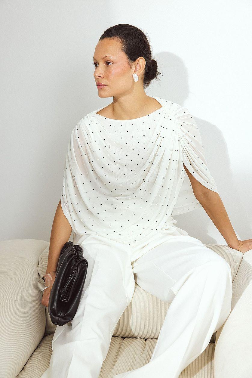 Draped Cape Top Product Image