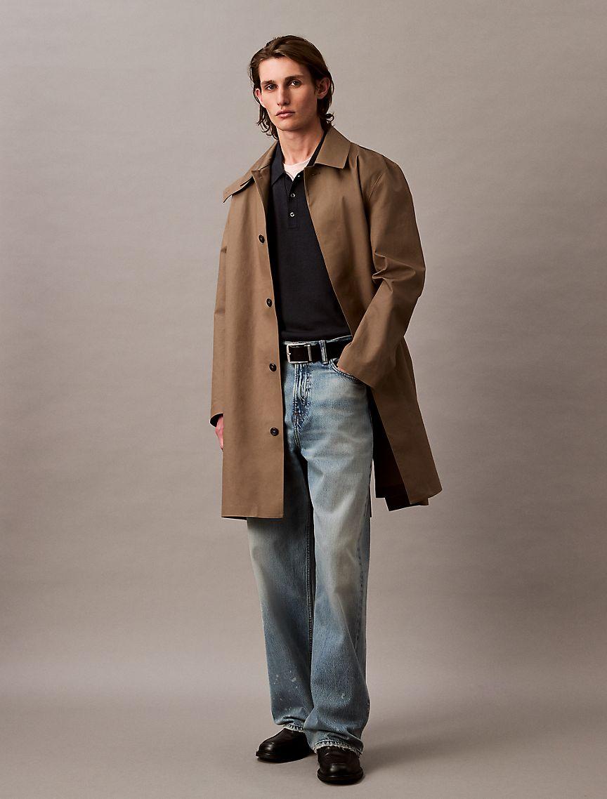 Linen Blend Classic Sweater Polo Shirt Product Image