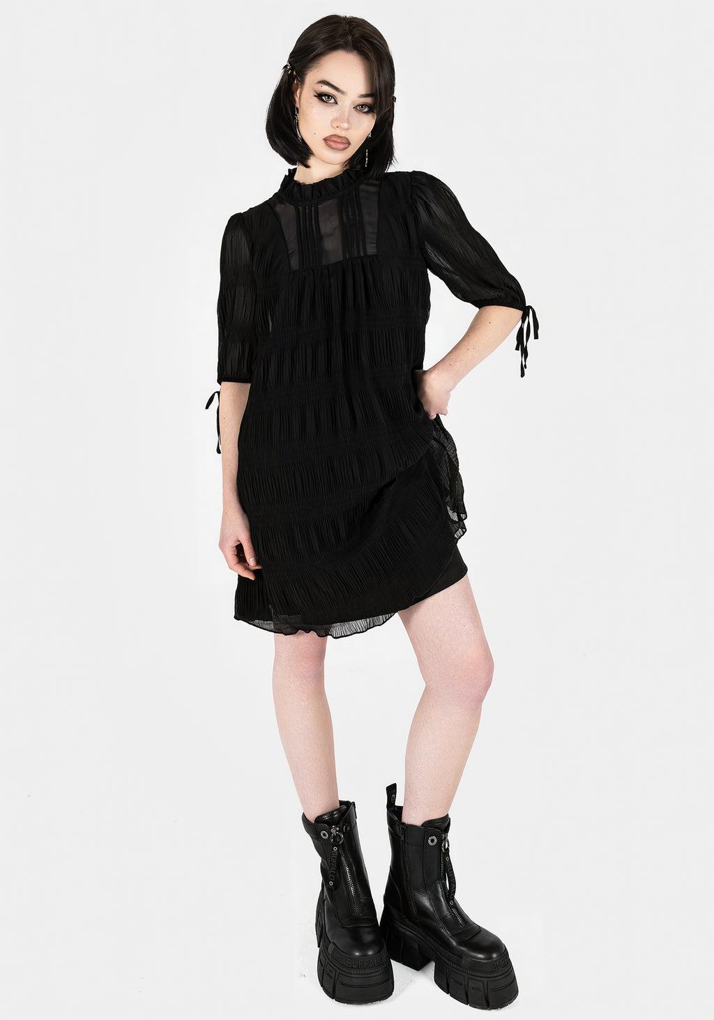 Marianna Chiffon Mini Dress Product Image