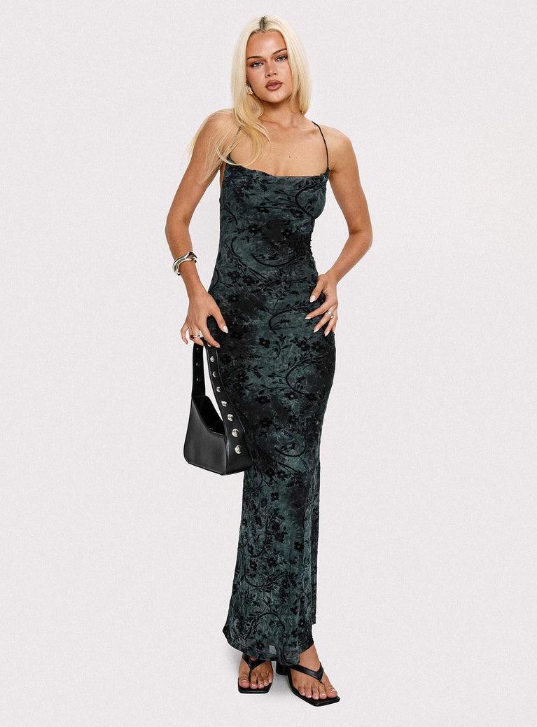 Giorgiana Maxi Dress Black Product Image