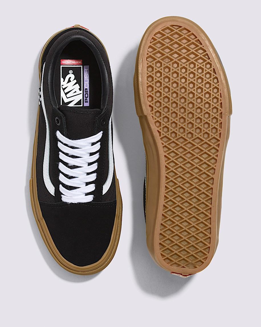 Vans | Skate Old Skool Black/Gum Skate Shoe Product Image