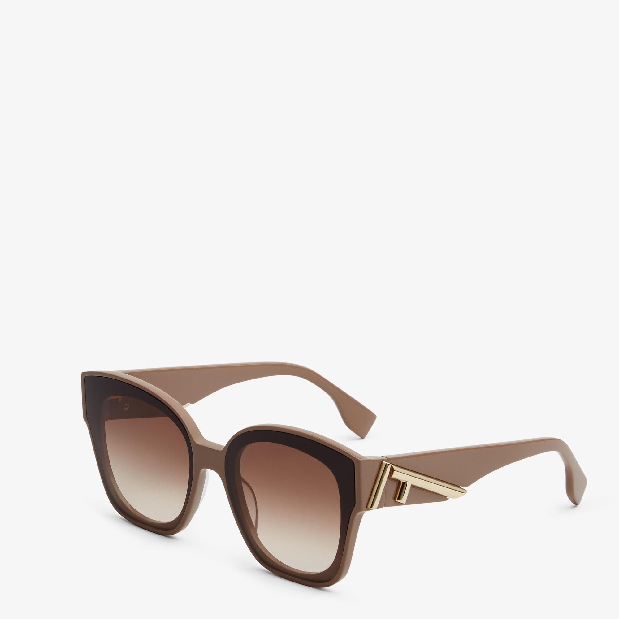 Fendi FirstTaupe acetate sunglasses Product Image