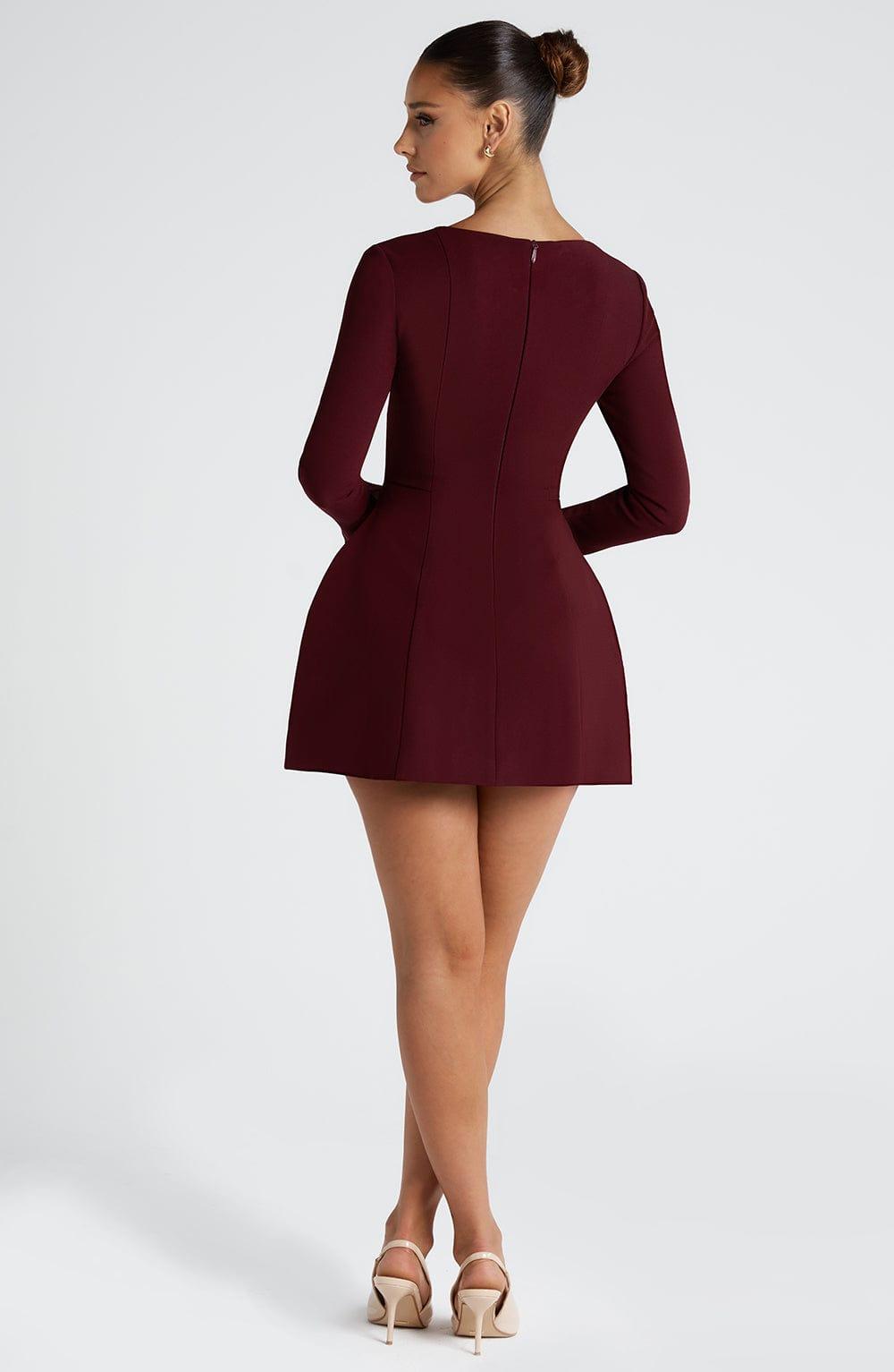 Esme Mini Dress - Cherry Lacquer Product Image