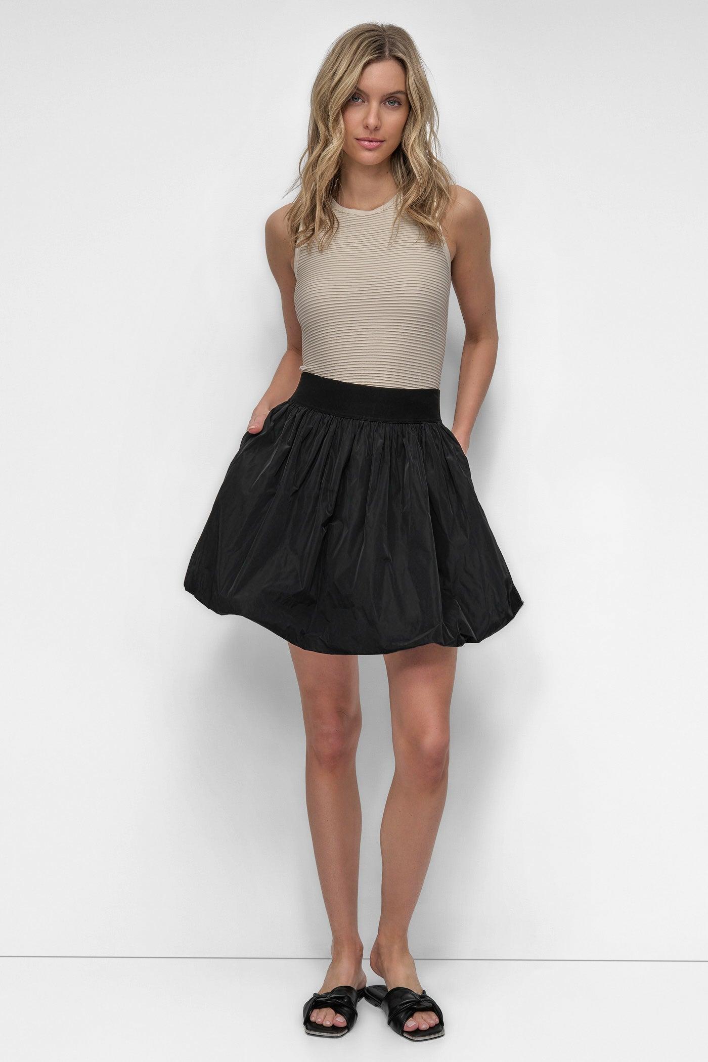 PULL ON MINI BUBBLE SKIRT Product Image