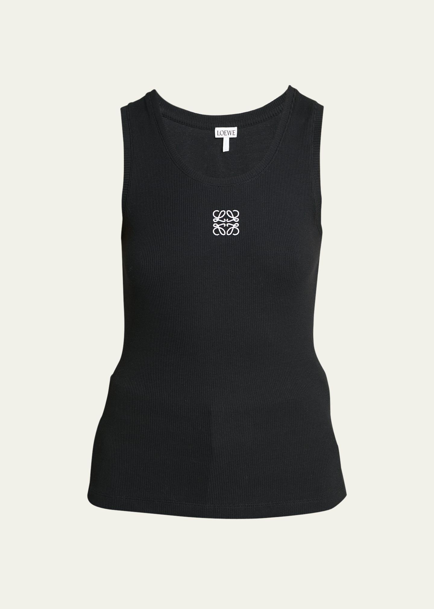 Anagram Logo Ribbed Tank Top Product Image