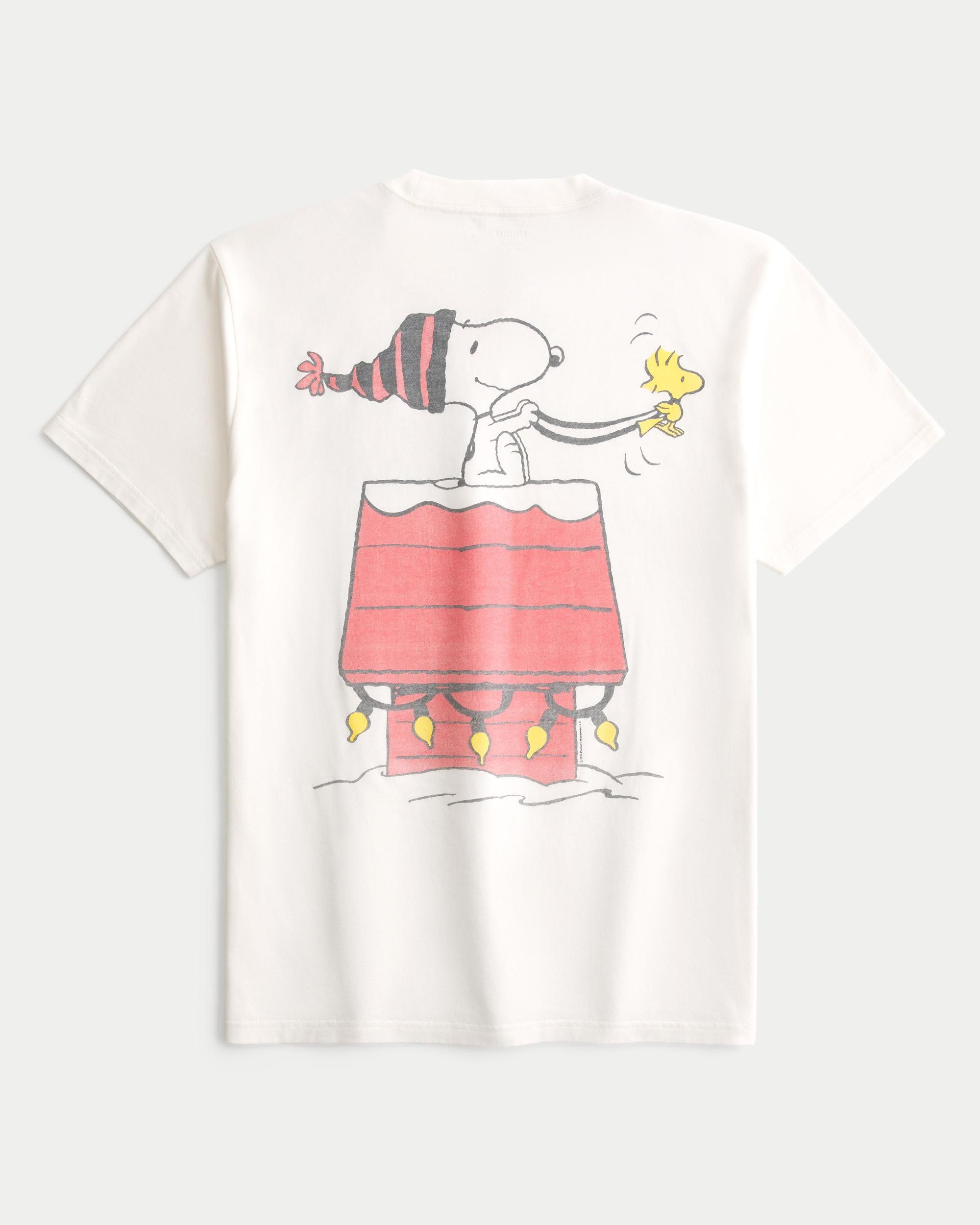 Relaxed Snoopy Graphic Tee Product Image