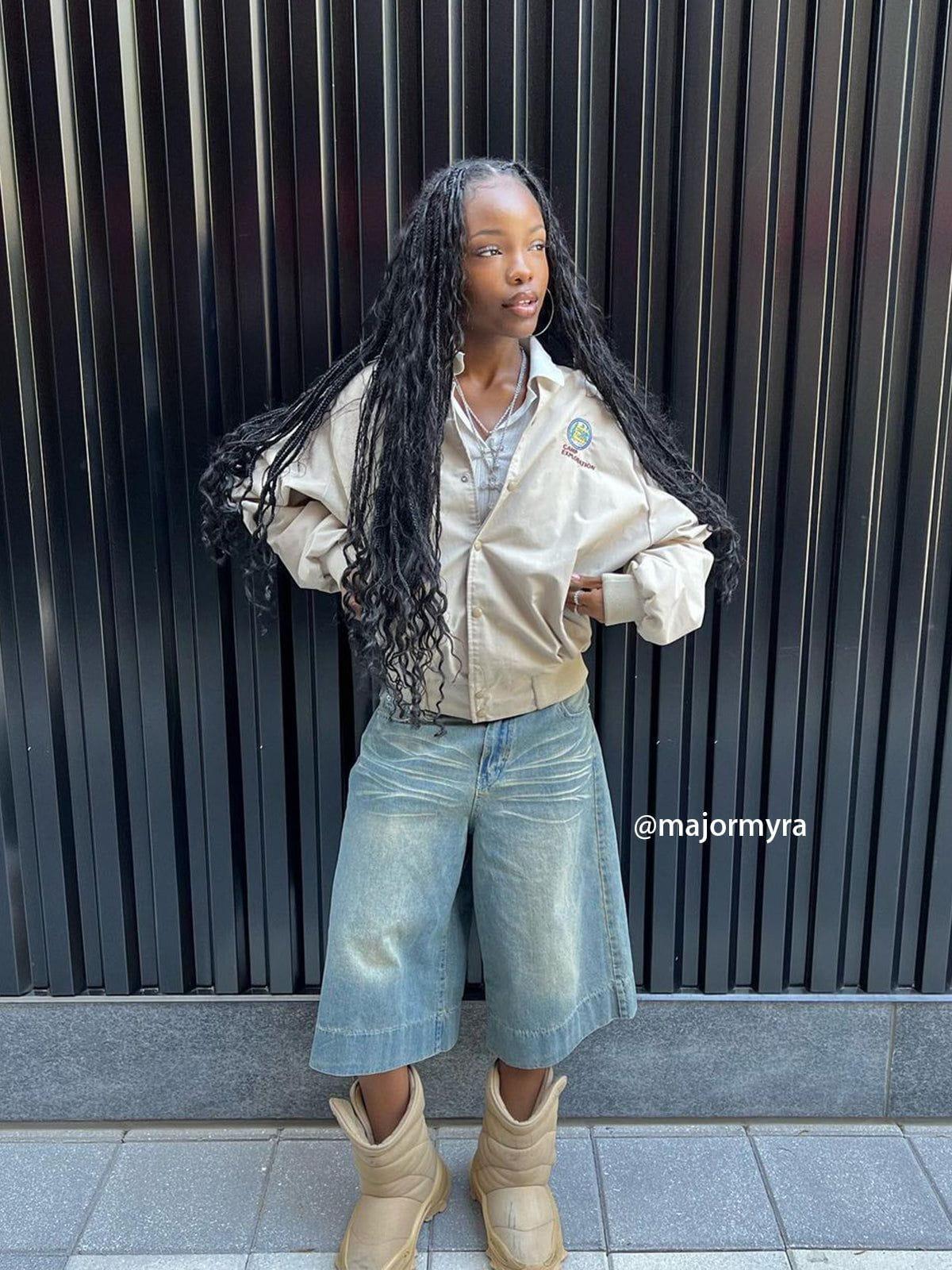 Aelfric Eden Vintage Longline Jorts Product Image