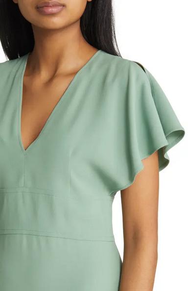 Hugo Boss Dawinga Slim Fit Green Dress Product Image