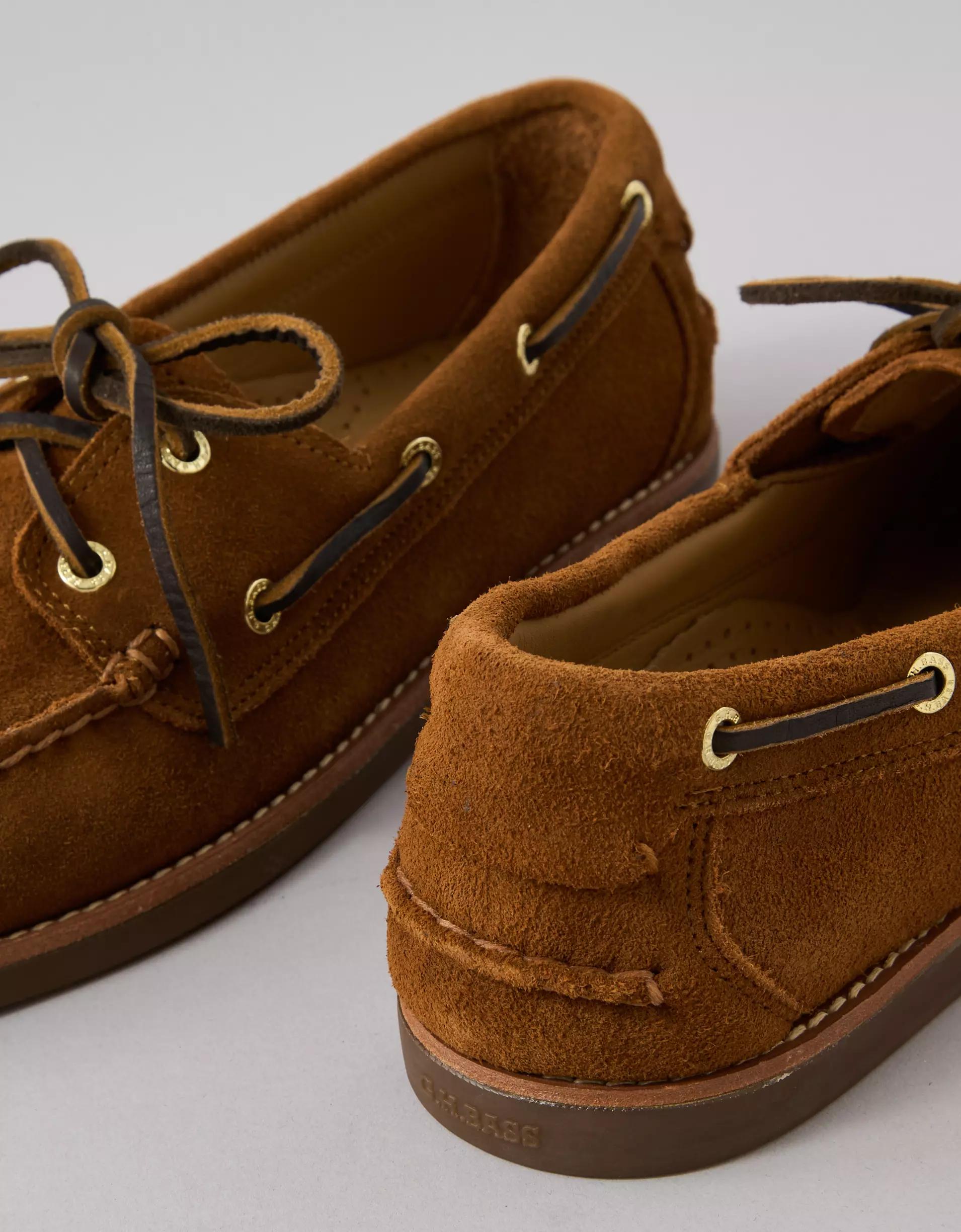 G.H. Bass Men's Hampton Leather Boat Shoe Product Image
