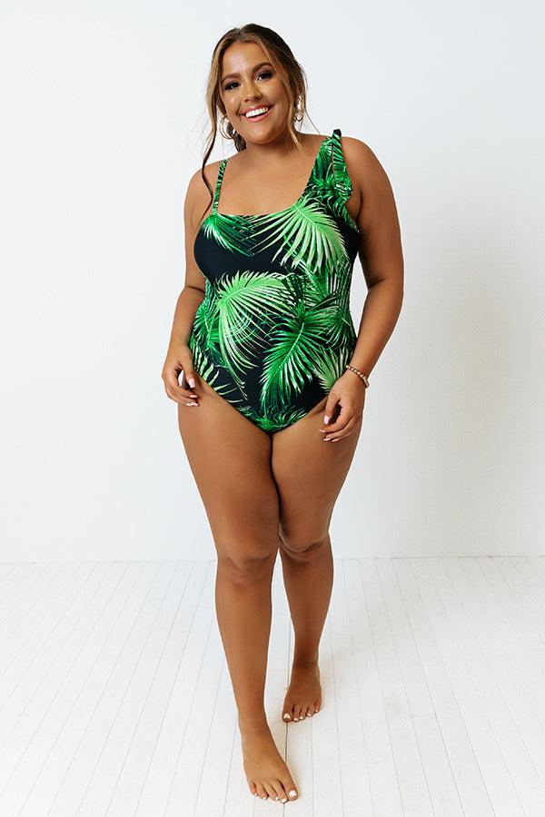 Tropical Terrace One Piece Swimsuit Curves Product Image