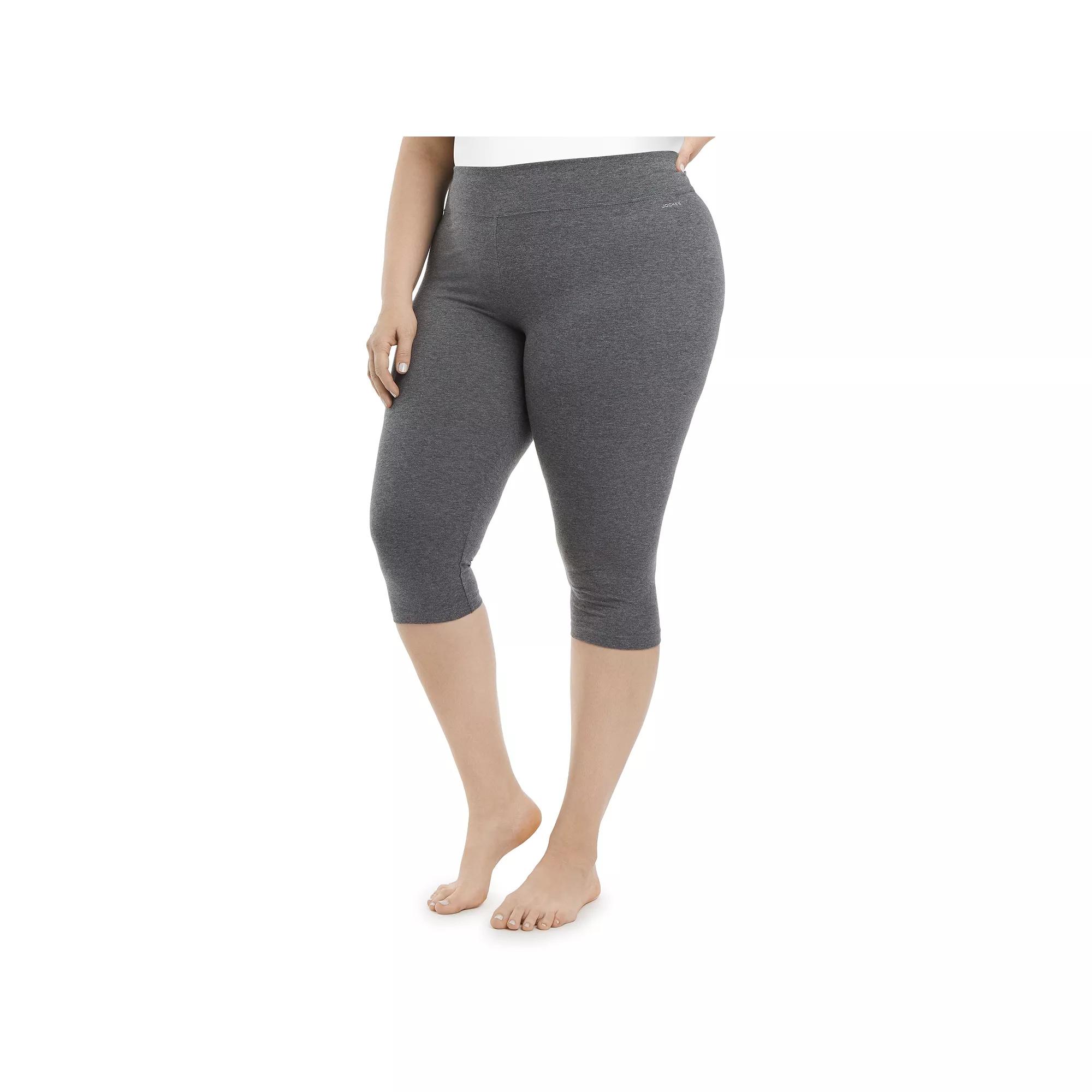 Plus Size Jockey Sport® Judo Leggings, Women's, Size: 3XL, Grey Product Image