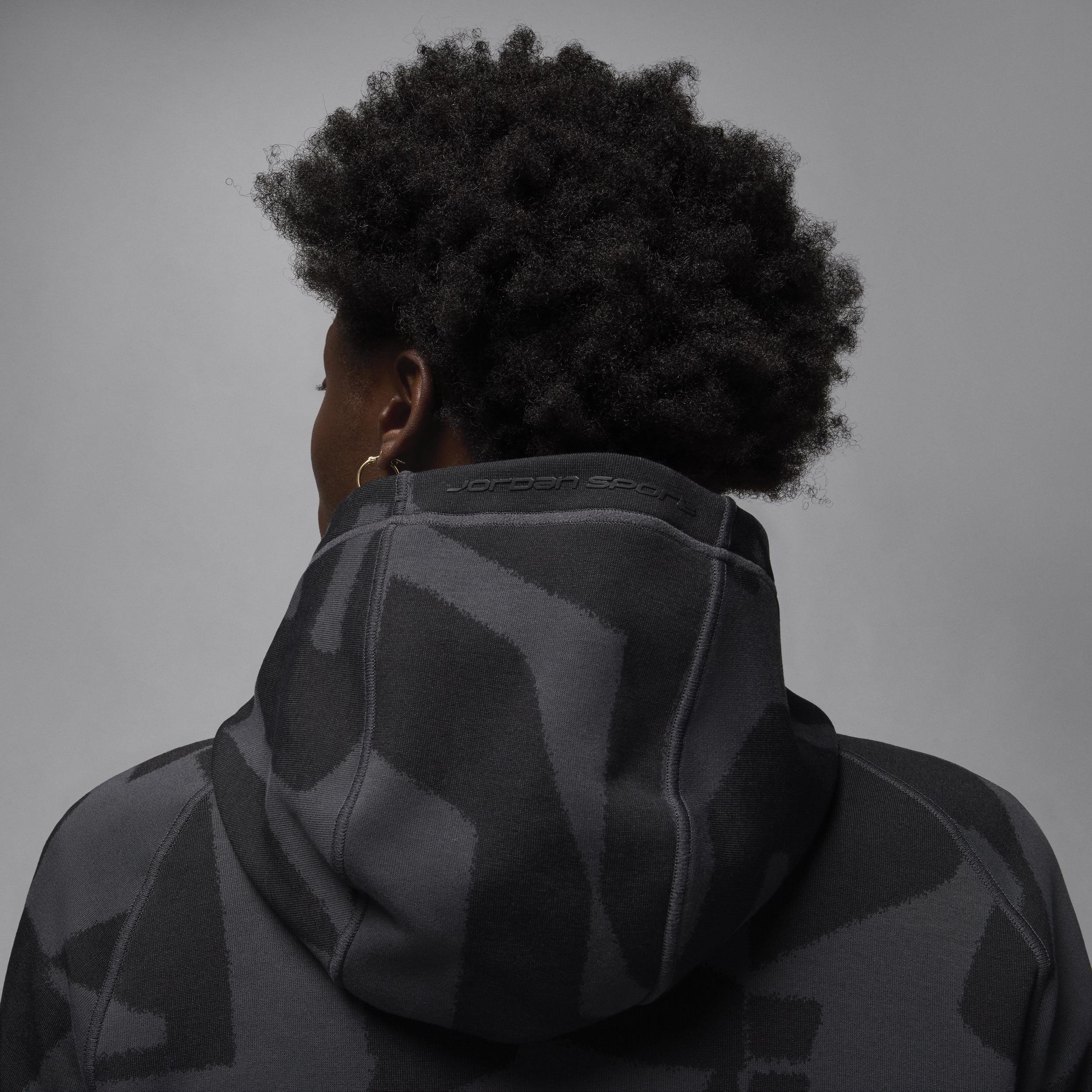 Jordan Sport Hoop Fleece Men's Dri-FIT Full-Zip Hoodie Product Image