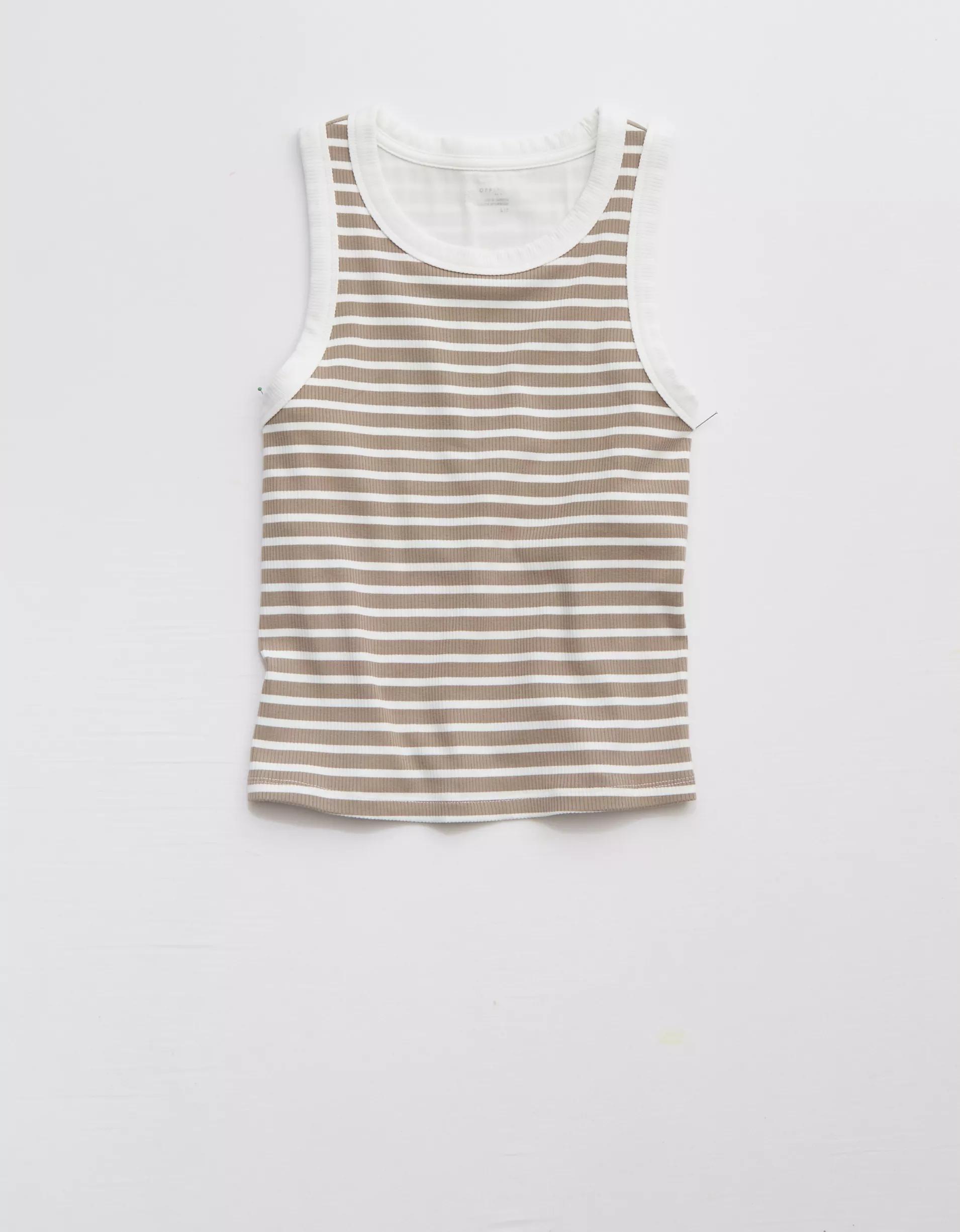 OFFLINE By Aerie Thumbs Up Heavyweight Cropped Tank Top Women's Product Image