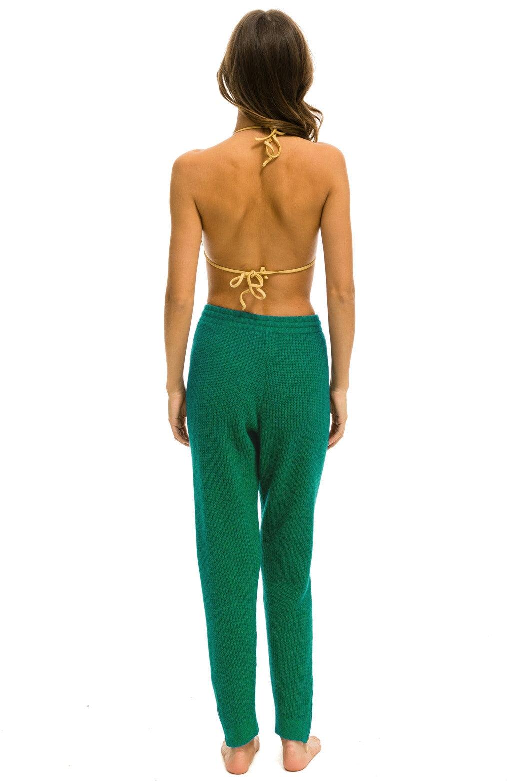 VINTAGE CABIN CASHMERE SWEATER PANT	- COBALT Product Image