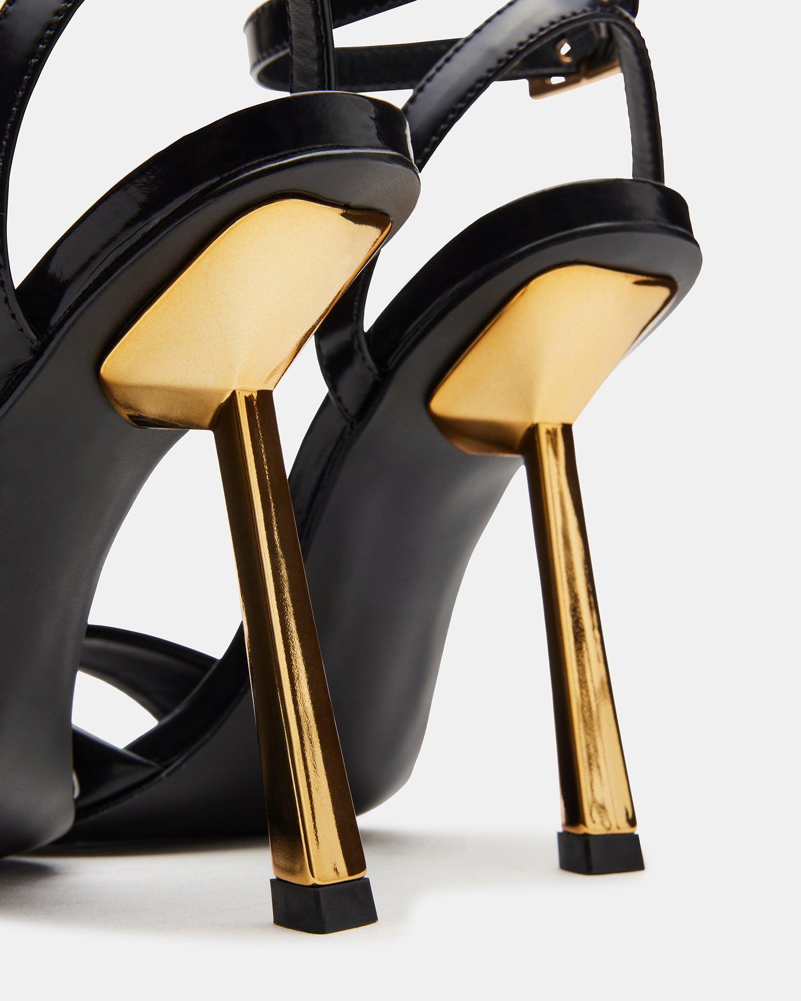 DAPHNEY BLACK LEATHER Female Product Image