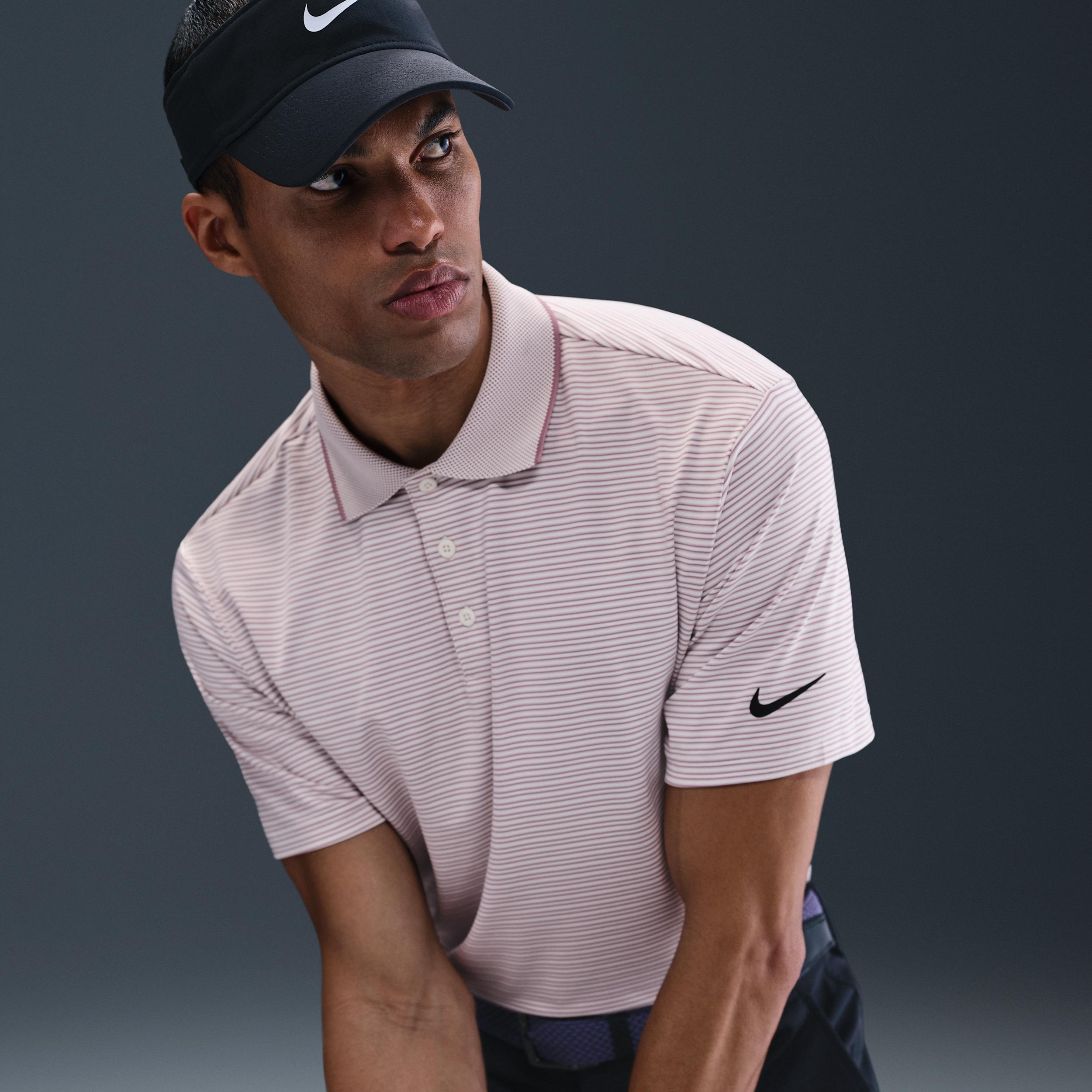 Nike Men's Tour Dri-FIT Striped Golf Polo Product Image